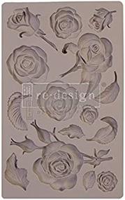 img 1 attached to 🌹 PRIMA MARKETING INC Fragrant Roses Redesign Mould 5X8 FRAG