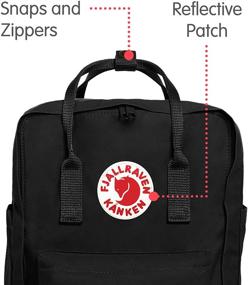 img 2 attached to 🎒 Fjallraven Kanken Everyday Laptop Backpack 15" - Black