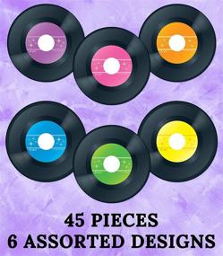 img 3 attached to 🎶 Carson Dellosa Records Cut Outs: Enhance Your Classroom with 120068!