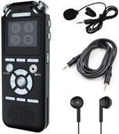 recorder wouok bluetooth rechargeable interviews logo