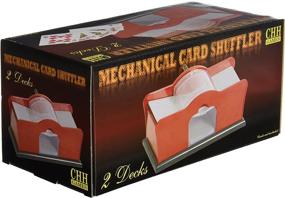 img 1 attached to 🃏 Efficient Hand Cranked Card Shuffler for Two Decks