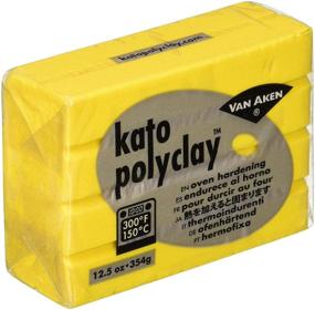 img 1 attached to 🟨 Желтый 12.5 унций Kato Polyclay от Van Aken International