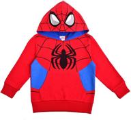spiderman or incredible hulk pullover character hoodie for marvel boy logo
