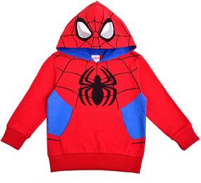 img 3 attached to Spiderman or Incredible Hulk Pullover Character Hoodie for Marvel Boy