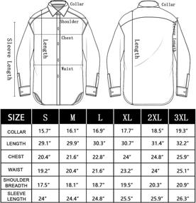 img 2 attached to Hi Tie Paisely Button Shirts Long Sleeve Men's Clothing
