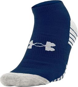 img 3 attached to 🧦 Under Armour Adult Heatgear Tech No Show Socks, Pack of 2