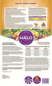 img 3 attached to Nutritious Grain-Free Dog Food: Halo Dry Dog Food with Turkey Liver & Duck - High Protein Formula