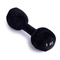 👶 baby dumbbell workout toy set | dumbbell & barbell rattle for babies | plush weight rattles | perfect gift for boys & girls, 0-36 months logo