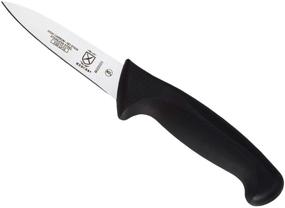 img 4 attached to 🔪 Оптимизирован для SEO: Mercer Culinary Millennia Paring Knife с черной рукояткой, 3,5 дюйма