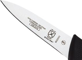 img 3 attached to 🔪 Оптимизирован для SEO: Mercer Culinary Millennia Paring Knife с черной рукояткой, 3,5 дюйма