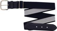 adidas youth baseball belt (navy, youth) - superior fit and durability for young athletes logo