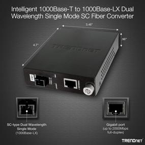 img 2 attached to TRENDnet Intelligent 1000Base T 1000Base LX TFC 1000S10D5: ТРЕНДнет Интеллектуальный 1000Base T 1000Base LX TFC 1000S10D5