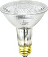 🔆 sylvania 14768 75-watt par30 wide flood long neck halogen light bulb: exceptional illumination for wide and extensive spaces logo