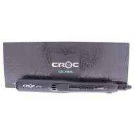 🖤 croc ipulse flat iron - sleek black design logo