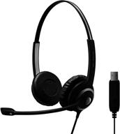 🎧 sennheiser sc260 usb circle series professional headset black for enterprise solutions logo