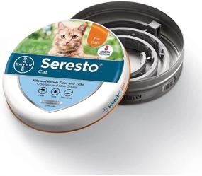 img 1 attached to 🐱 8-Month Seresto Flea and Tick Collar for Cats - Effective Flea and Tick Collar for Cats