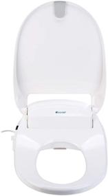 img 3 attached to 🚽 Brondell Inc. S300-RW Swash 300 Round Bidet Toilet Seat, Advanced Features, White