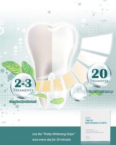 img 1 attached to 🦷 Proven Results: Professional Effects Teeth Whitening Strips - 20 Treatments and 40 Strips Kit, Eliminate Coffee, Tea & Tobacco Stains, Gentle on Sensitive Teeth