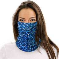 🧣 versatile 12 in 1 multifunctional neck gaiter: ideal face scarf headwear for men and women logo