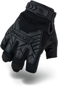 img 4 attached to 🧤 Ironclad Tactical Impact Fingerless Gloves: TAA Compliant for Military, Law Enforcement, Airsoft, and Paintball - Black, Size Medium