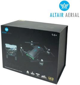 img 1 attached to Altair Aerial Dagger Foldable GPS Drone - 4K UHD Camera, 5G Compatibility, Brushless Motors, Optical Flow Stabilization, Auto Return - Lightweight 0.55 lbs (Lincoln, NE Company)