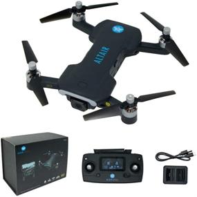 img 4 attached to Altair Aerial Dagger Foldable GPS Drone - 4K UHD Camera, 5G Compatibility, Brushless Motors, Optical Flow Stabilization, Auto Return - Lightweight 0.55 lbs (Lincoln, NE Company)