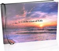 🌊 ocean funeral guest book - sign-in, memory & registry for celebration of life and memorial services logo