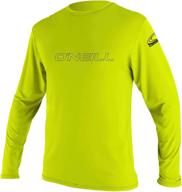 👕 o'neill youth basic skins: ultimate sun protection with upf 50+ long sleeve shirt logo