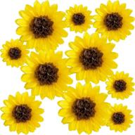 ansomo sunflower tissue flowers decorations logo