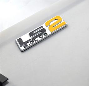 img 2 attached to Aimoll Engine Emblems Chevrolet Silverado