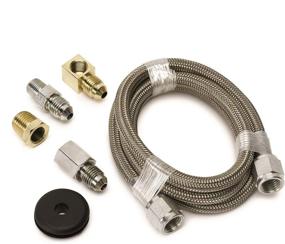 img 1 attached to 🔗 Auto Meter 3227: Durable Braided Stainless Steel Hose for Superior Performance