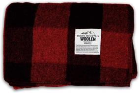 img 3 attached to 🛏️ Ultimate Comfort with Minus33 White Mountain Woolen Camp Blanket - 62 in X 80 in Twin