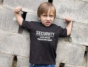 img 1 attached to Big Brother Gift: Protect Your Little Sister with the Security T-Shirt & Stickers
