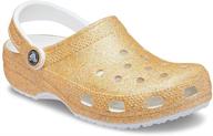👞 crocs classic metallic clog - stylish unisex shoes and comfy mules & clogs logo