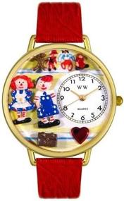 img 2 attached to Whimsical Watches G0220006 Raggedy Leather