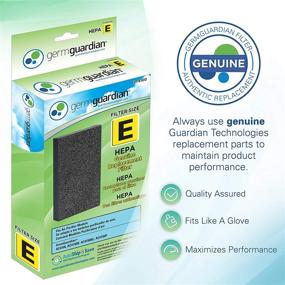 img 3 attached to 🌬️ Enhance Air Quality with Genuine HEPA FLT4100 Replacement Filter for Guardian Technologies GermGuardian AC4100 Series Air Purifiers