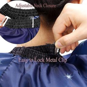 img 1 attached to 🚀 Aethland Waterproof Hair Cutting Cape for Kids and Adults - Professional Barber Cape Salon Cloak for Hair Stylist (Space Rocket)