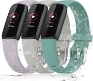 enhance your fitbit luxe experience with veezoom's adjustable, breathable silicone bands – perfect replacement straps for fitness and wellness tracker logo