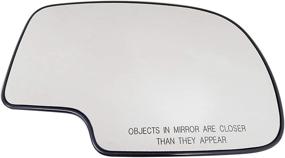 img 3 attached to Dorman 56022 Heated Door Mirror Glass - Passenger Side | Select Cadillac, Chevrolet, GMC Models