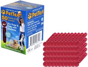 img 4 attached to 🐾 Advocate 21g PT-130 Pet Test Twist Top Lancets for Dogs and Cats