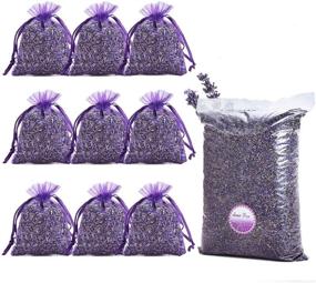 img 4 attached to 🌿 June Fox Fragrant Lavender Buds: Natural Drawer Fresheners and Home Fragrance Sachets - 1/2 Pound & 20 Sachet Bags