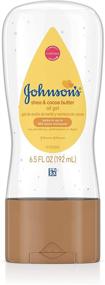 img 4 attached to 🍼 Johnson's Baby Oil Gel with Shea and Cocoa Butter: Perfect for Gentle Baby Massage, 6.5 fl. oz