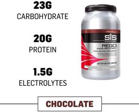 img 3 attached to 🍫 SIS REGO Rapid Recovery Drink: 23g Carbs, Electrolytes, and Vitamins, 20g Soy Protein Powder - Chocolate 3.5lbs