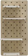📦 melannco shelf pegboard 20x10 inch white: organize with ease and style! логотип