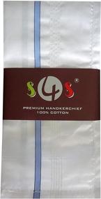 img 3 attached to 👔 The Ultimate S4S Cotton Premium Collection Handkerchiefs: Unmatched Quality and Style