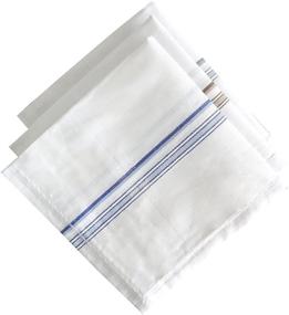 img 1 attached to 👔 The Ultimate S4S Cotton Premium Collection Handkerchiefs: Unmatched Quality and Style
