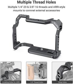 img 1 attached to 📷 Enhance Your Canon EOS R5 and R6 with the SmallRig Camera Cage Kit 3185