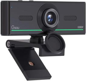 img 4 attached to 📷 Gsou 1080P Bluetooth Webcam: High-quality Mic & HD Streaming for Zoom, Skype, FaceTime, with Bluetooth Headset Compatibility - PC, Mac, Laptop, Desktop
