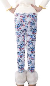 img 1 attached to 🩰 Stretch Printed Leggings for Girls - Pitidrogo Leggings BB130