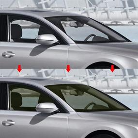 img 3 attached to 🚗 ATMOMO 70% VLT Car Window Tint Film: Transparent Vinyl for DIY Car Window Tinting with UV Protection (0.5Mx3M)